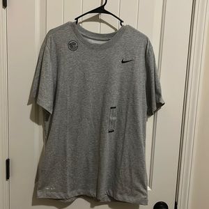 Large grey nike t-shirt.